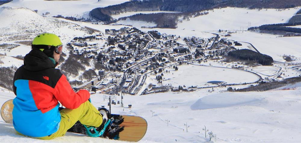 Chalet L'Anorak à Super Besse-  le snow board