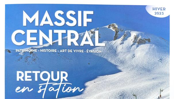 Revue Massif Central, article sur le chalet l'Anorak, numéro hiver 2023
